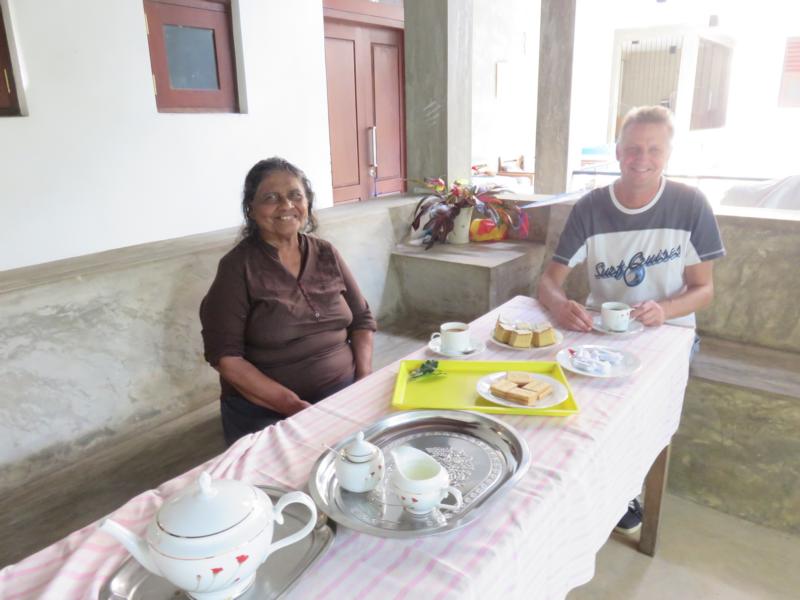 Afternoon Tea in der Asokapura Farm